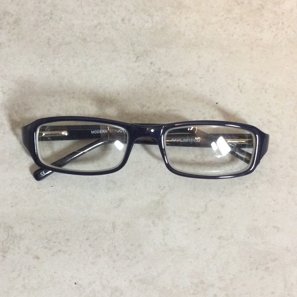 NWT Modern Structure Eyewear navy eyeglasses new old stock - Picture 2 of 16